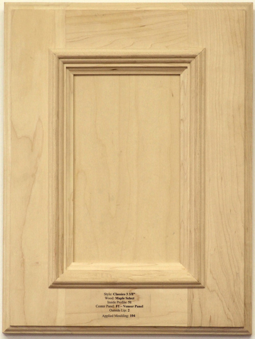 Osbourne cabinet door in maple