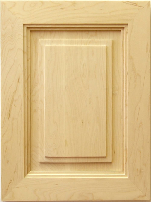 Eldon mitered cabinet door in Maple